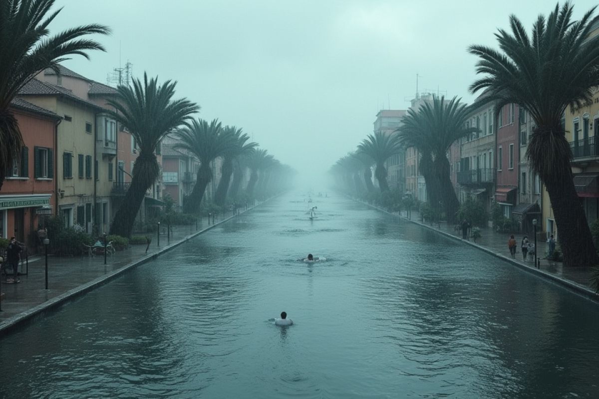 Ciclone Harry colpisce l’Italia: allagamenti e strade invase dal mare, allerta massima
