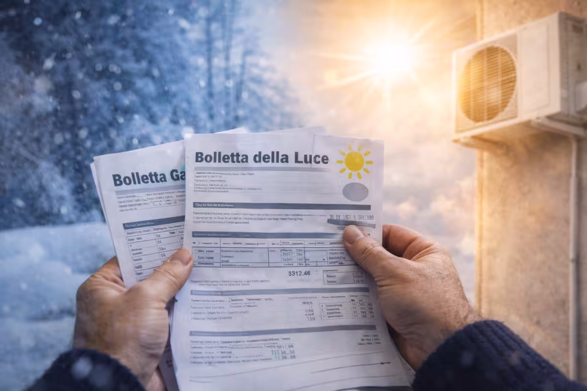Il freddo e il caldo incidono sui costi delle nostre bollette