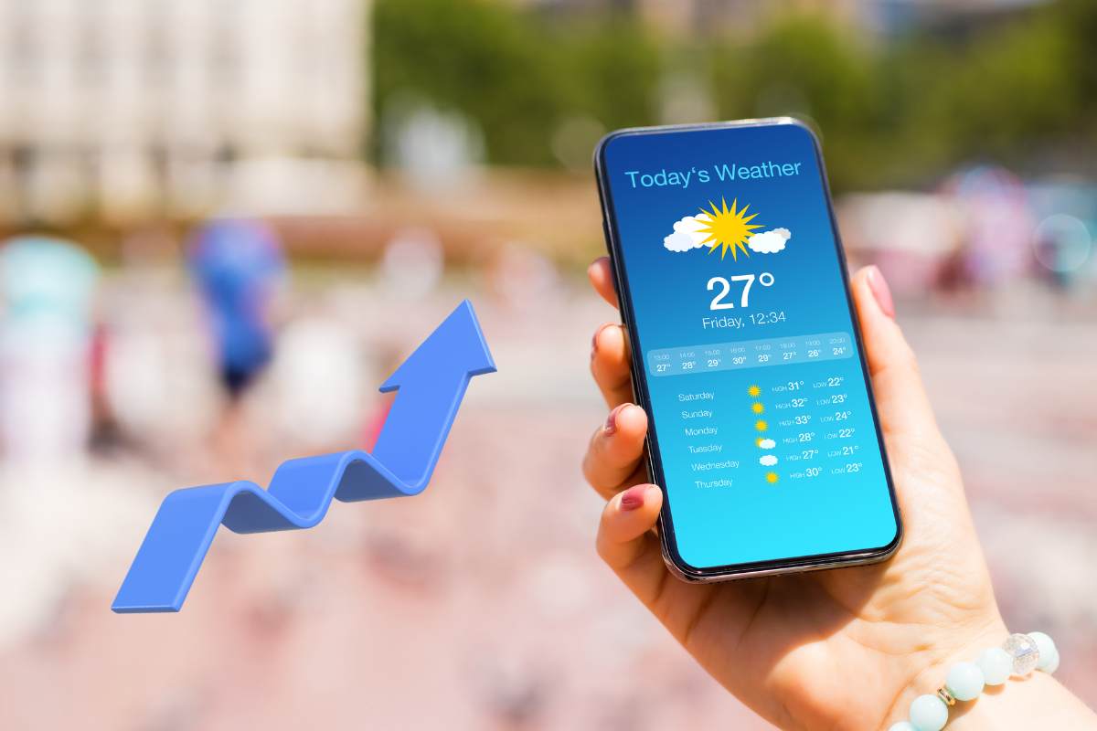 meteo smartphone sole